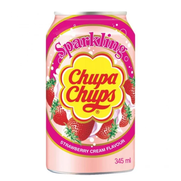 chupa chups bebida fresa