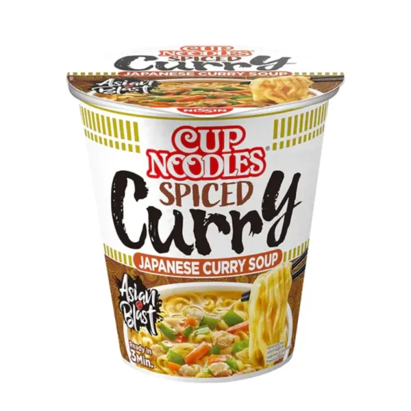 nissin cup noodles curry ramen