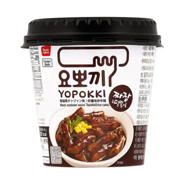 yopokki jjajang tteokbokki pasta de arroz