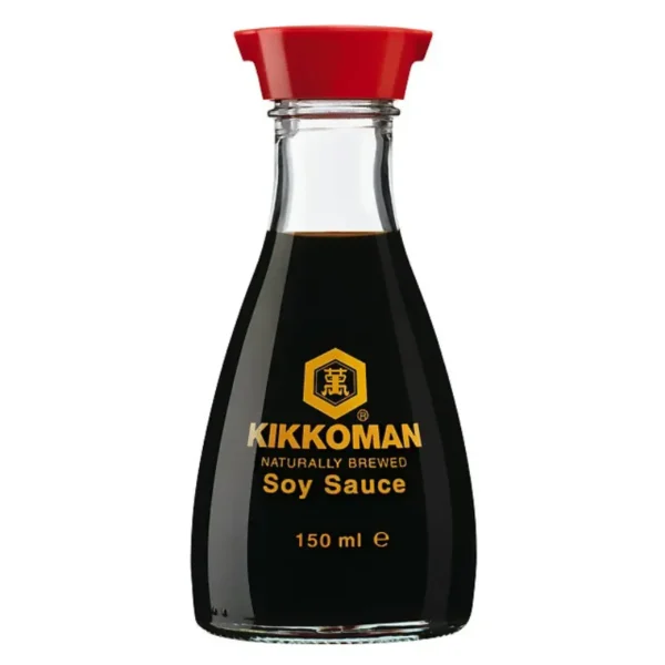 salsa de soja kikkoman frasco